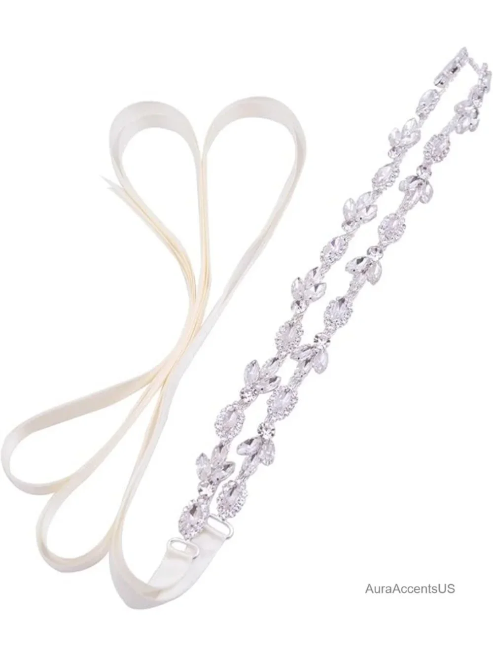 Crystal Rhinestone Sash Belt for Wedding Bridal